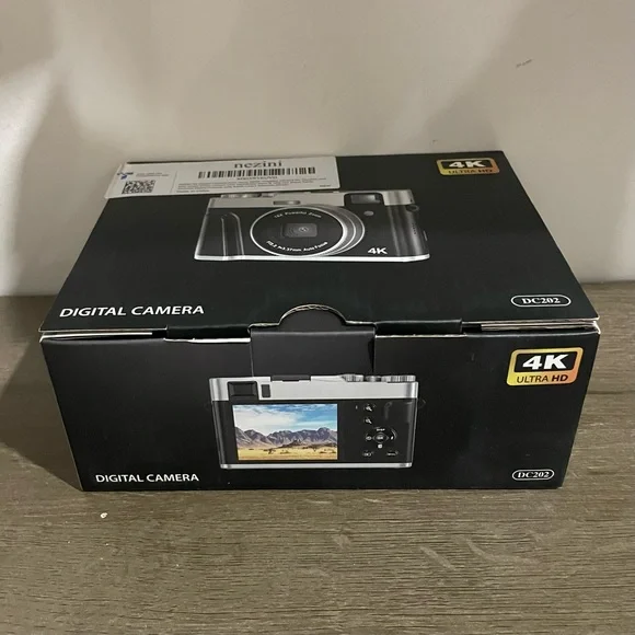 🆕 Portable 4K auto focus digital camera